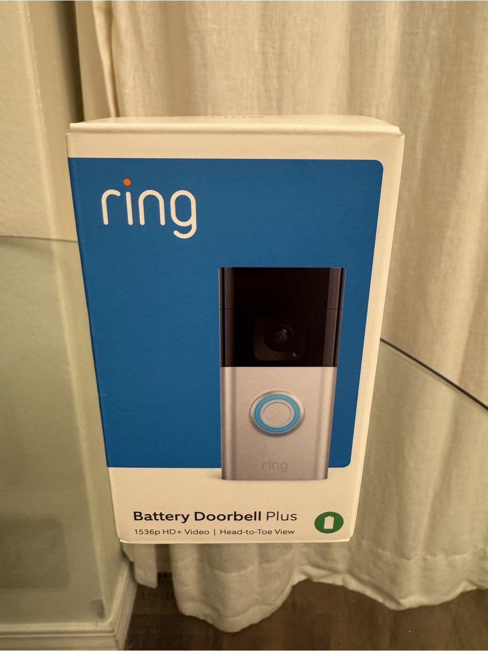 Ring White Smart Home Security Box with App Image - NEW